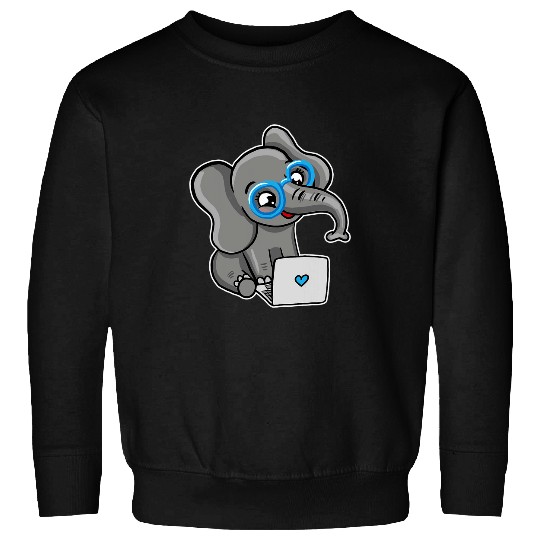 Elephant Pet Software Developer Programming Lover Sweatshirts