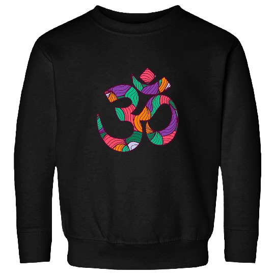 Namaste Yoga Shiva Buddha Om Goa spiritual psytrance Meditation Sweatshirts