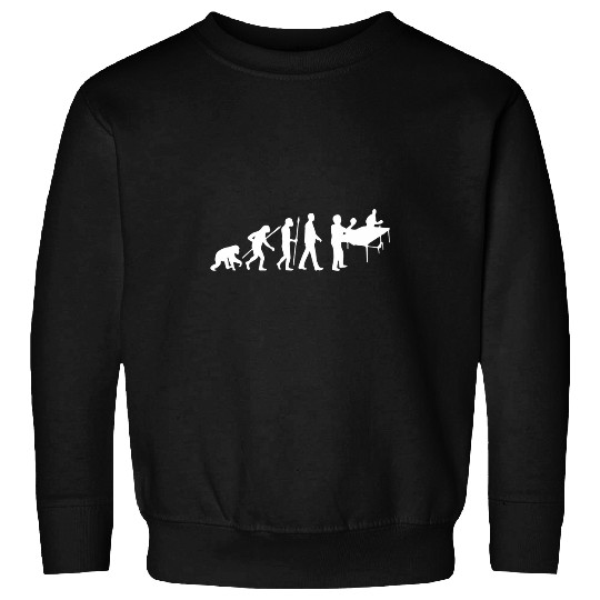 Table Tennis Evolution Gift Table Tennis Player Sweatshirts