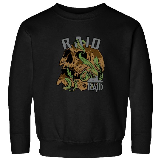 RAID Skull French Police Tactical Unit Sweatshirts