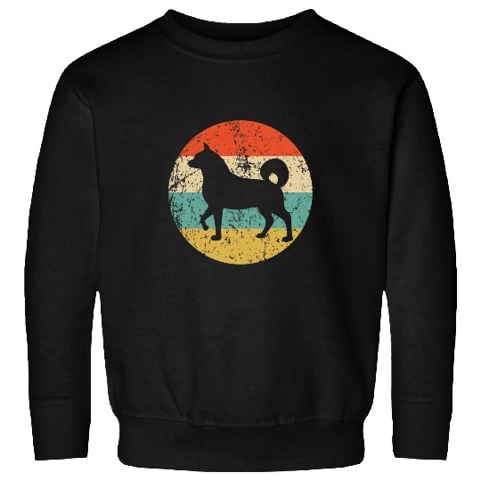Retro Akita Inu Dog Breed Icon Sweatshirts