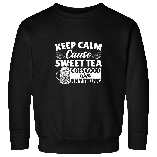 Sweet Tea Lover I Love Sweet Tea Funny Tea Drinker Sweatshirts