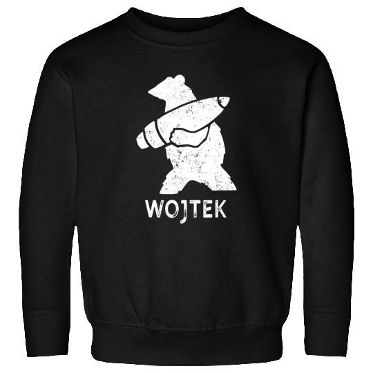 Bear Pet Hero Bear Short Sleeve Wojte Sweatshirts