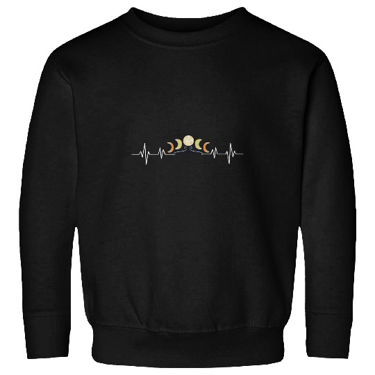 Moon Lunar Cycle Astronomy Its Just a Phase 1 Sweatshirts