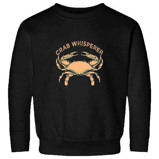 Fishing Crab Whisperer vintages Crabbing Hunting Fishing Crabs Fisher Sweatshirts