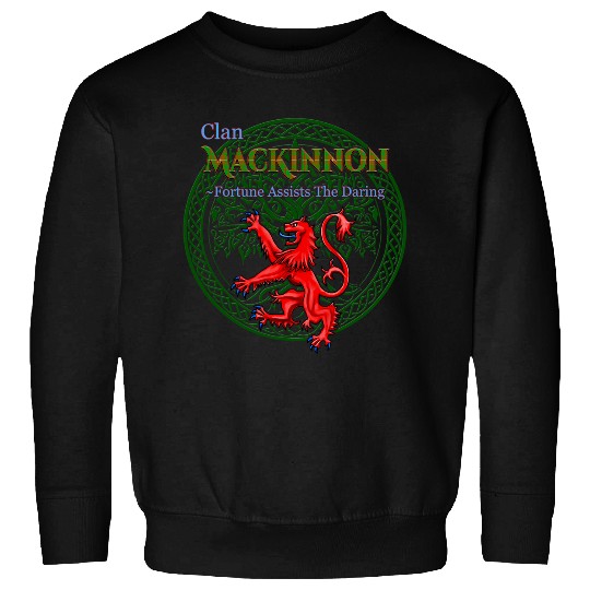 MacKinnon Hunting Tartan Scottish Clan Pride Family Motto Sweatshirts