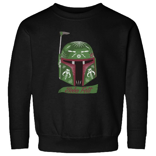Star Wars Boba Fett Tattoo Helmet Sweatshirts