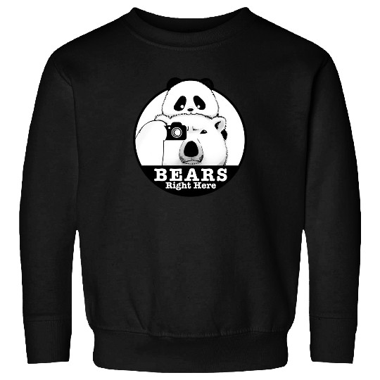 Bear Pet Right Here Classic Sweatshirts