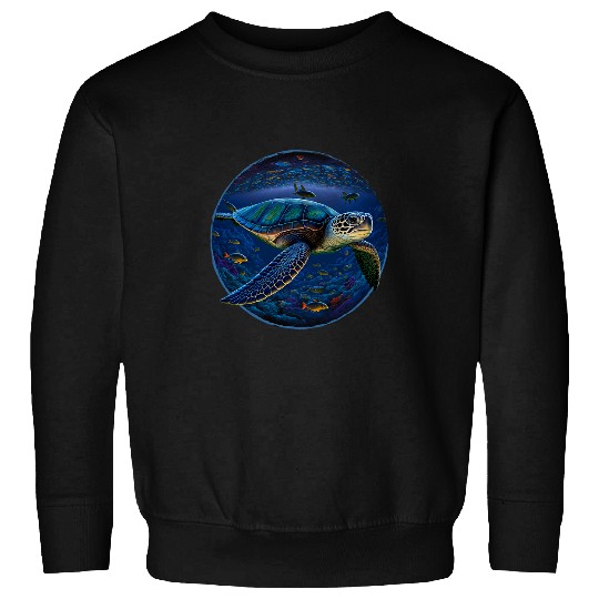 Turtle Pet Marine Life Sweatshirts
