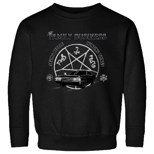 Supernatural Saving People and Hunting Things Sweatshirts