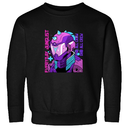 Drums Drummer Junglist EDM Drum And Bass Liquid DnB Dubstep Drums Sweatshirts