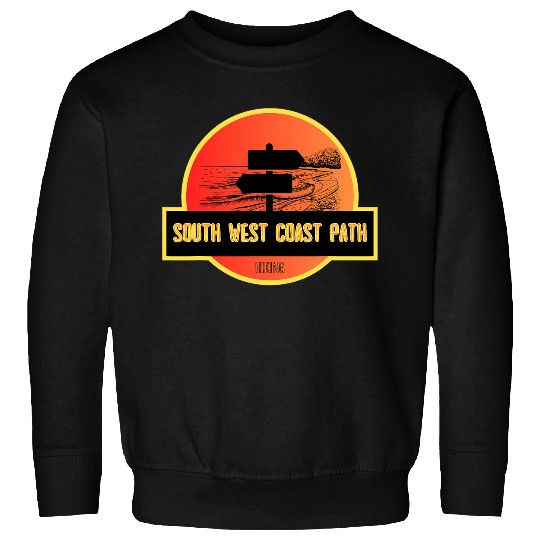 South West Coast Path Cornwall Lands End Hiking Lizard Point Sweatshirts