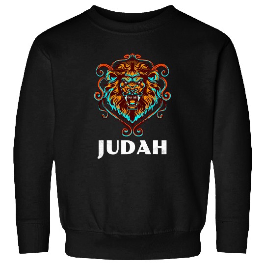 Lion Pet of Judah Tribe of Israel Messianic Yeshua Kings Jesus Sweatshirts