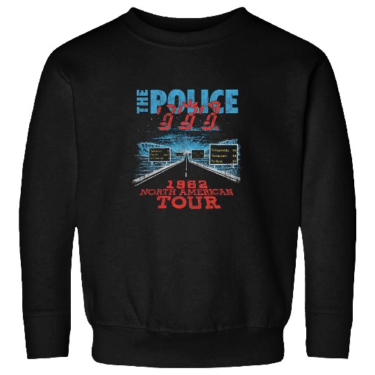 The Police North American Tour V2 Rock Music Band Sweatshirts