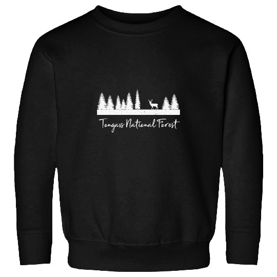 Tongass National Forest Wilderness Deer Buck Camping Hiking Sweatshirts