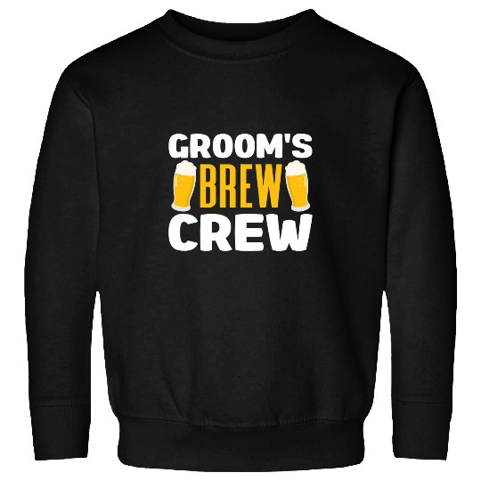 Beer Fun Groom Groomsmen Bachelor Party Beer Drinking Sweatshirts