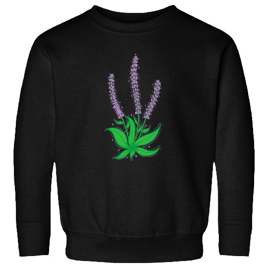 Plant Lavender Garden Fragrance Herb Sweatshirts
