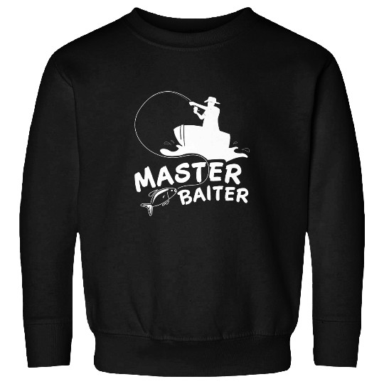 Master Baiter Fishing Hook Funny Fisherman T Ee Sweatshirts