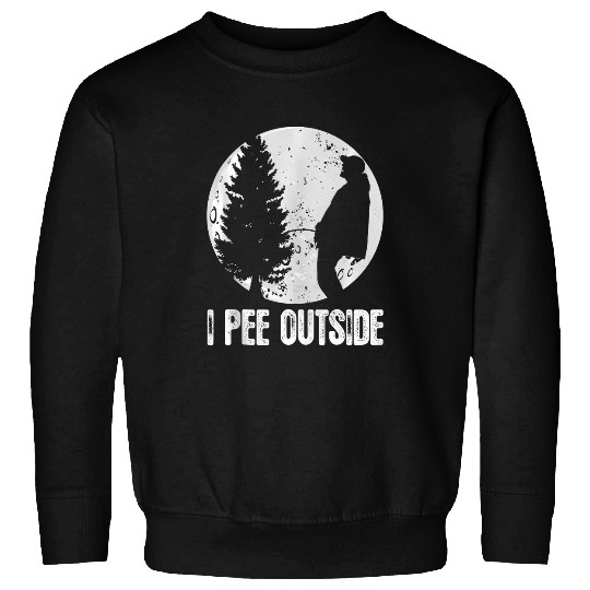 Mens Funny Camping s For Men I Pee Outside Inappropriate Sweatshirts