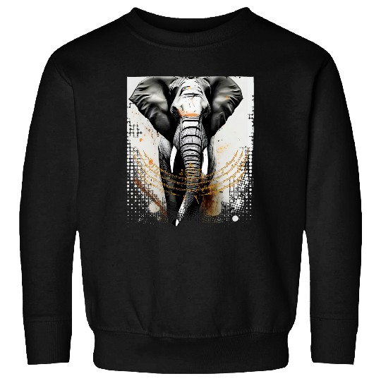 Thai Elephant Head Asian Buddhism Sak Yant Thailand Tattoo Sweatshirts