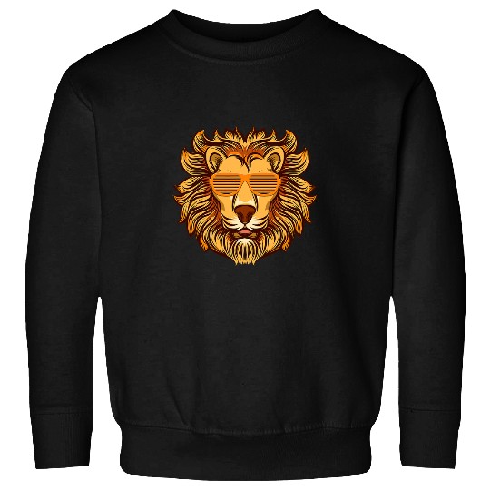 Lion Pet Party Animal Lion Birthday Easy Lazy DIY Halloween Costume Sweatshirts