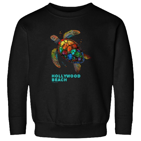 Turtle Pet Hollywood Beach FL Florida Vacation Sea Turtle Souvenir 19 Sweatshirts
