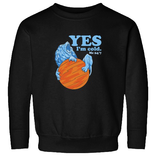 Lion Pet Yes Im Cold Me 24 7 Always Cold Funny Lion Freezing Sweatshirts