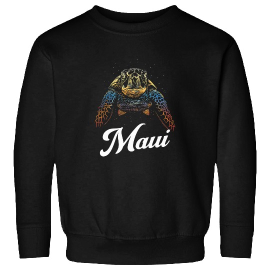 Turtle Pet Maui Hawaii Sea Turtle Aloha Hawaiian Honolulu Vacation Sweatshirts