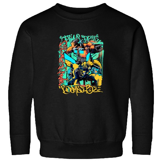 Transformers Rise of the Beasts Optimus Bee Graffiti Shot Sweatshirts
