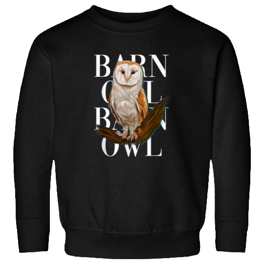 Owl Pet Beautiful Barn Owl Sweatshirts