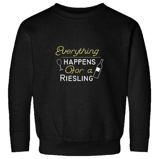 Wines Fun Riesling Grape Wines Drinking Design For Wines Lovers Sweatshirts