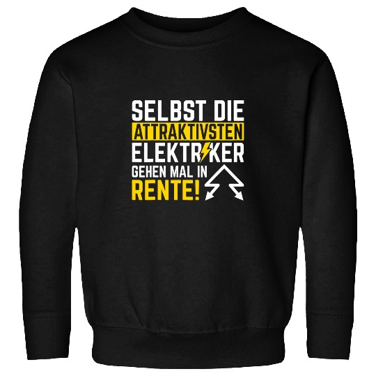 Discover Electrical Mens Electronic Craftsman Pensioner Power Electrician Sweatshirts