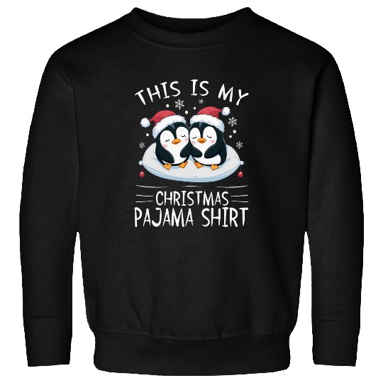 Penguin Pet Official Christmas Sleep xmass Pajama Sweatshirts