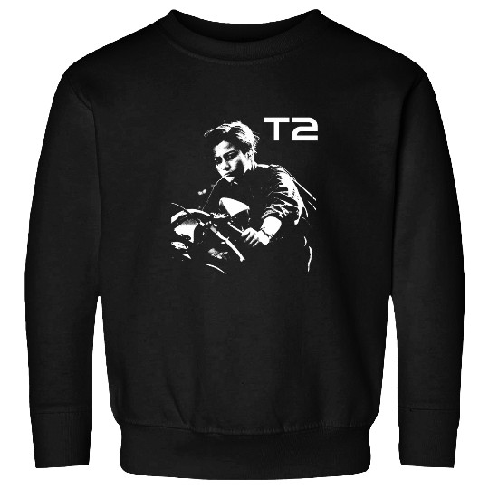 Terminator 2 Judgement Day John Connor Bike Sweatshirts