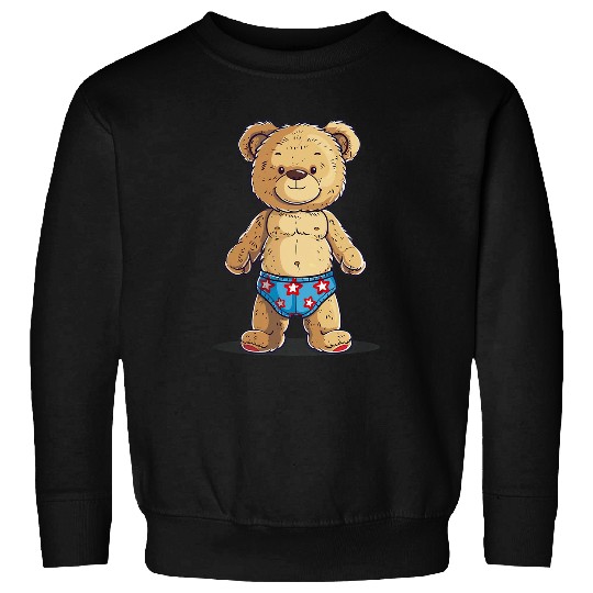 Bear Pet Children Teddy Bear with swimming Trunks Costume Sweatshirts