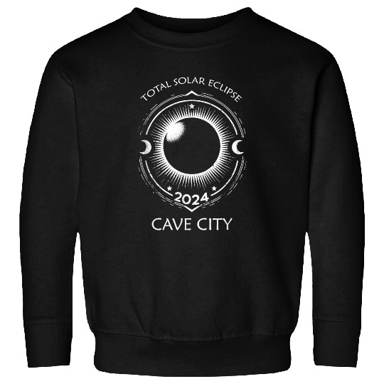 Total Solar Eclipse 2024 Cave City Sweatshirts