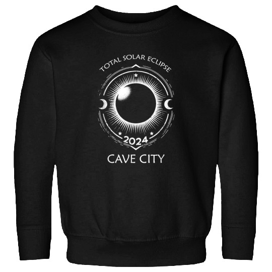 Total Solar Eclipse 2024 Cave City Sweatshirts