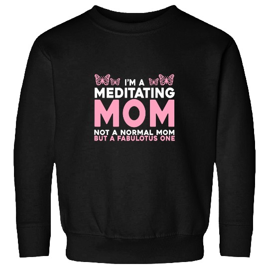 Manifest Meditation Awakening Enlightenment Butterfly Sweatshirts