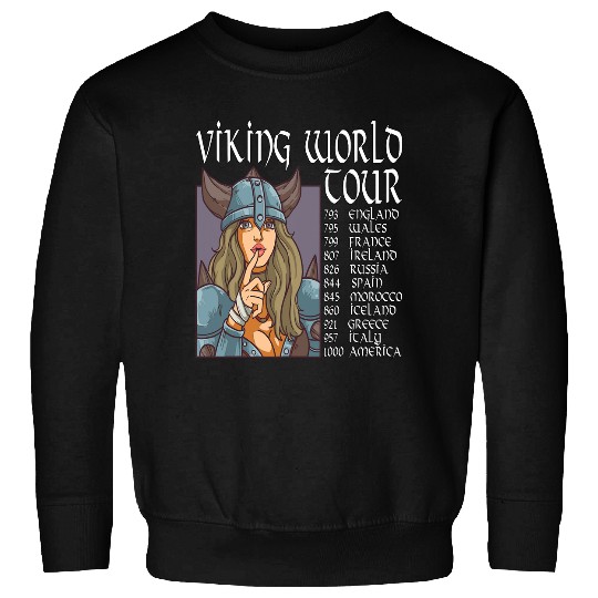 Viking Tour Vikings Valhalla Odin for a Men and Women 9 Sweatshirts