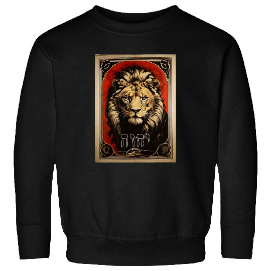 Lion Pet YHWH Lion of Judah Christian Faith Jesus 3 Sweatshirts