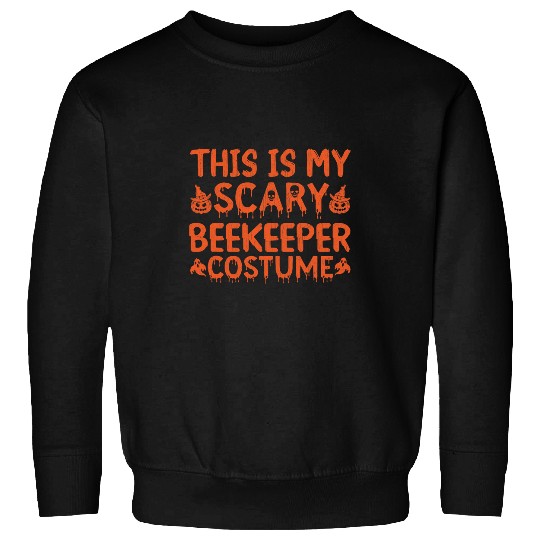 This is My Halloween Costume Funny Beekeeper Halloween Sweatshirts
