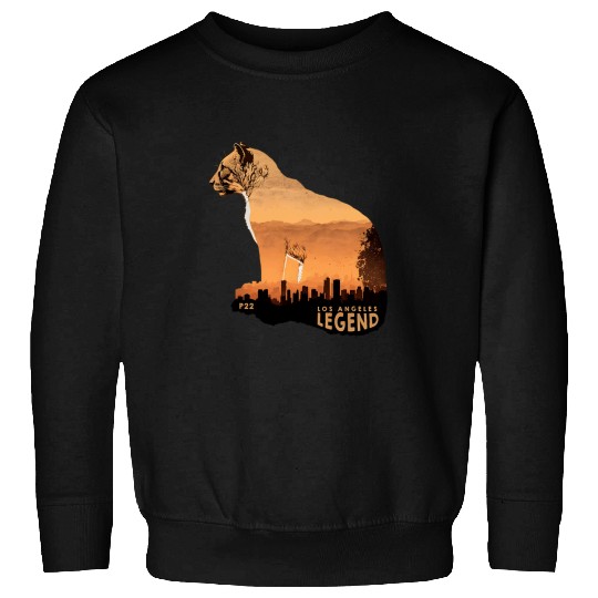 Lion Pet P 22 Mountain Lion Los Angeles Legend californias Cougar P22 Sweatshirts