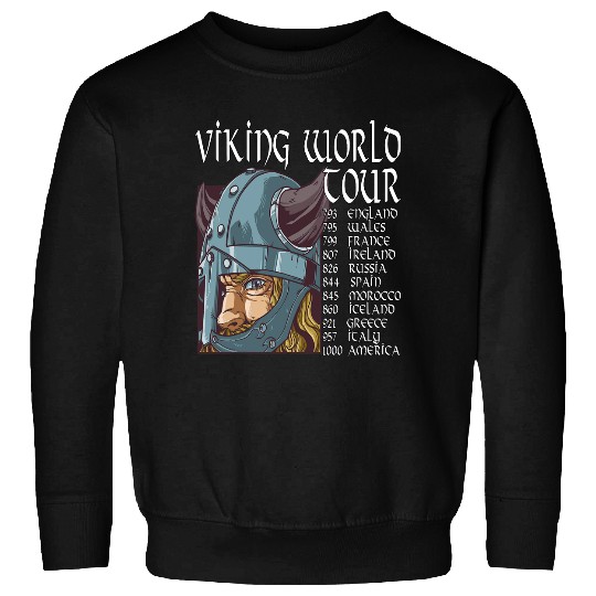 Viking Tour Vikings Valhalla Odin 1 Sweatshirts
