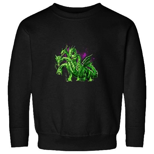 Dragon Pet Hydra Dragon Ancient Greek Mythology Five Headed Dragon Sweatshirts