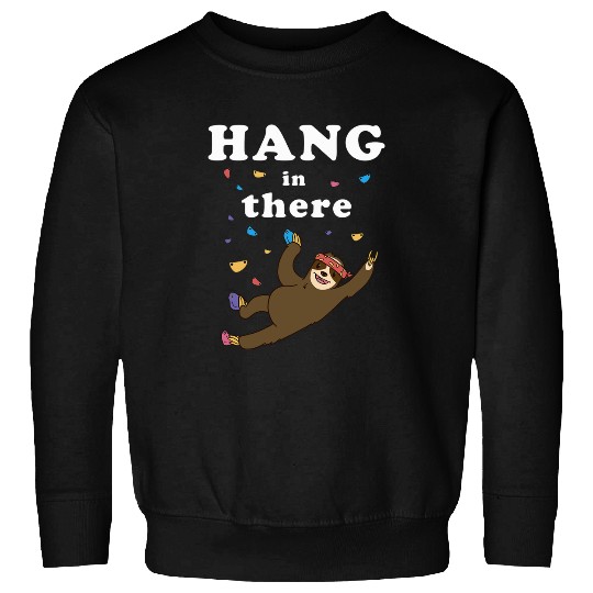 Sloth Pet Bouldering Sloth Climbing Leisure Hobby Sweatshirts