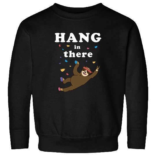 Sloth Pet Bouldering Sloth Climbing Leisure Hobby Sweatshirts