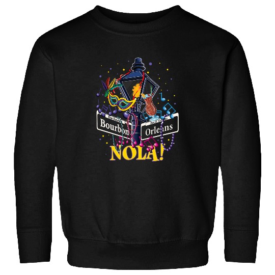 NOLA New Orleans Girls Trip 2024 Weekend Getaway Mardi Gras Sweatshirts