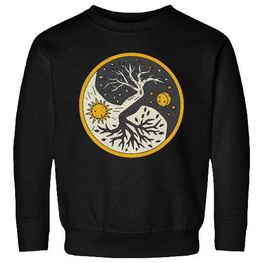 Viking Tree Yggdrasil Odin Norse Mythology Midgard Thor Sweatshirts