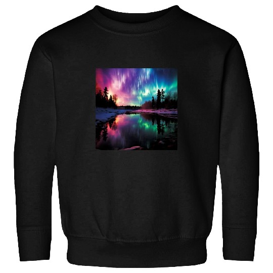 Minnesota Northern Lights Family Camping Trip 2024 1 Sweatshirts