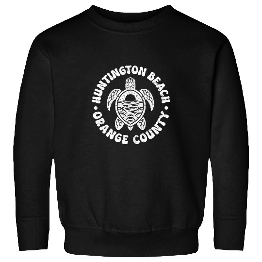 Turtle Pet Huntington Beach californias Surf Sea Turtle Beach Surfer Sweatshirts